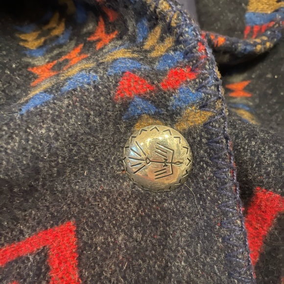 Vintage Wool Aztec Blazer - Picture 4 of 6